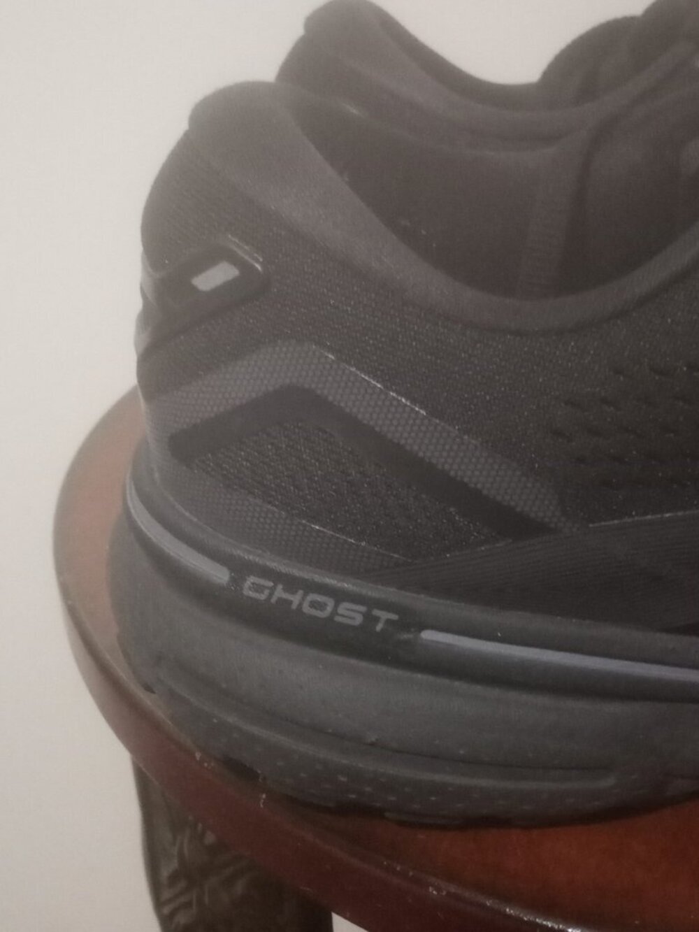 Brooks Women Ghost 15 1203801B020 Triple Black Running Shoes Sneakers Size 10 B - Picture 5 of 13